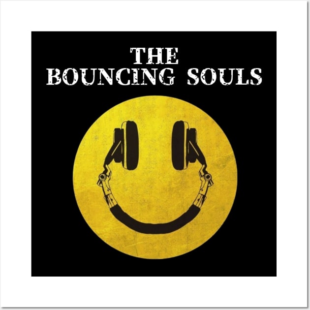 The Bouncing Souls / Smile Music Style Wall Art by bentoselon